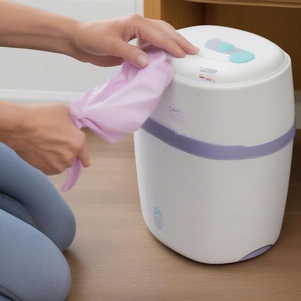 Using a dog diaper genie effectively