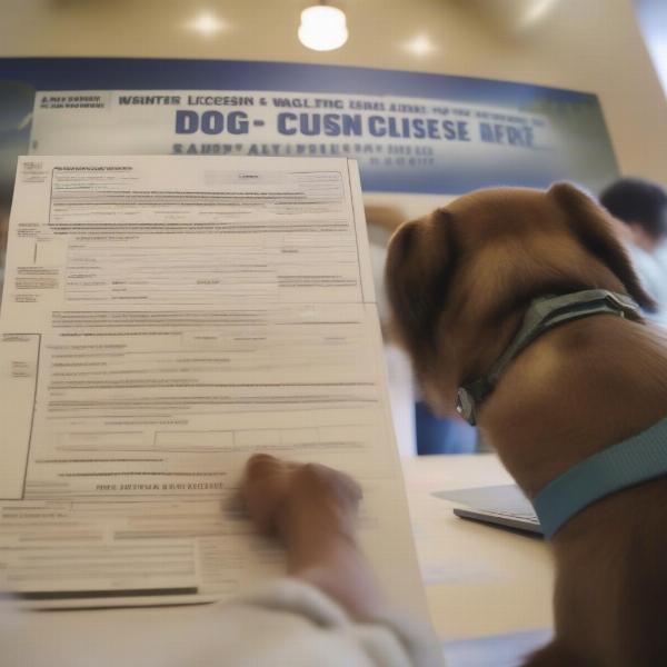 Applying for a Dog License in Summit County