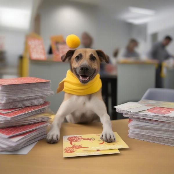 Supporting Dogs Trust through Christmas Card Purchases