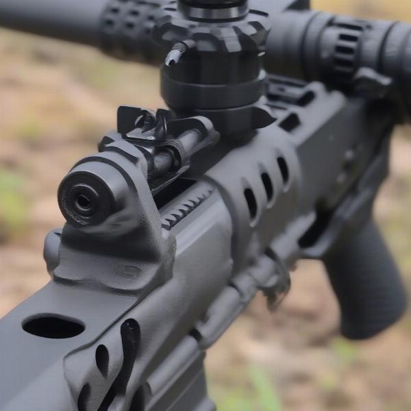 Texas Weapon Systems Dog Leg Rail Mounted on AR-15