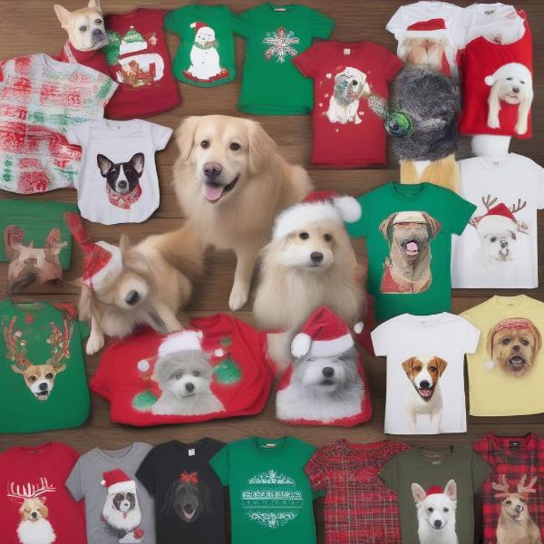 Dog Christmas Shirt Designs