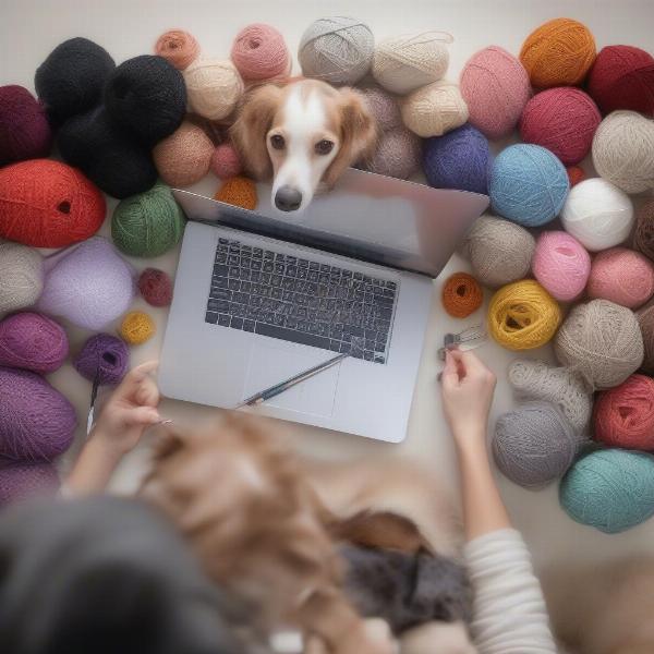 Searching for dog crochet patterns