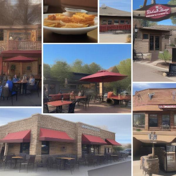 A Collage of Prescott's Dog-Friendly Restaurants