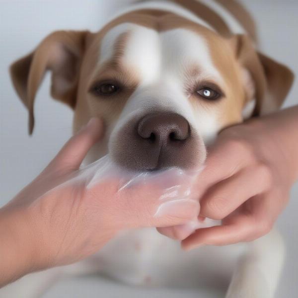 Applying Traumeel for Dogs