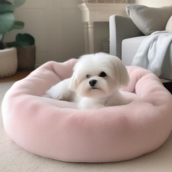 Plush Dog Bed at Tuesday Morning