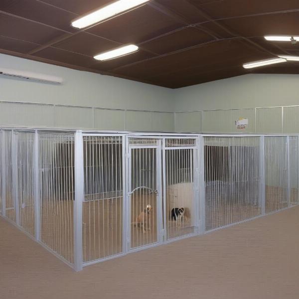 Clean and comfortable dog boarding facility in Tyler