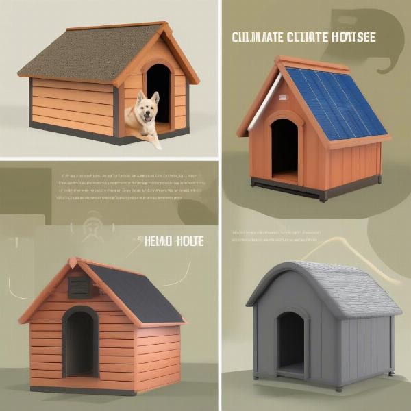 Types of Climate-Controlled Dog Houses