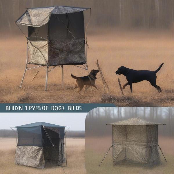 Different Types of Dog Blinds for Various Hunting Scenarios