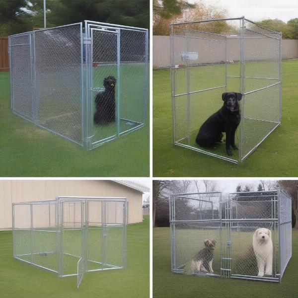 Different Types of Outdoor Kennels suitable for Large Breeds