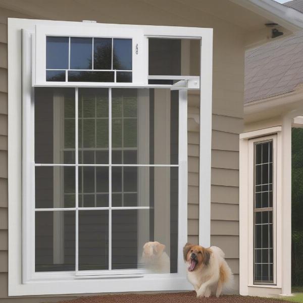 Types of Window Dog Doors