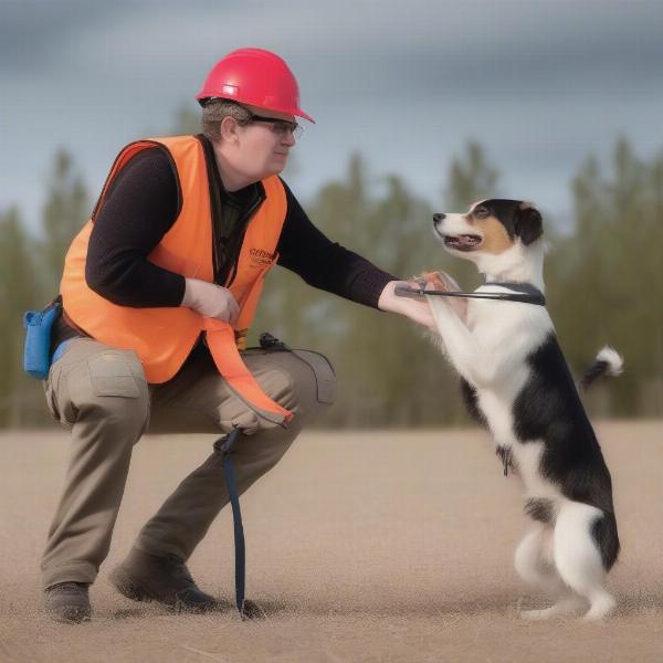 Using a bird launcher safely and effectively for dog training