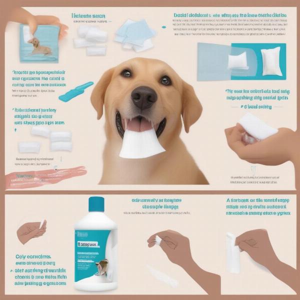 Using Dog Dental Wipes