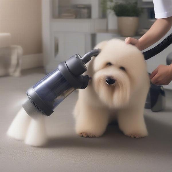 Using a Dog Grooming Vacuum Effectively