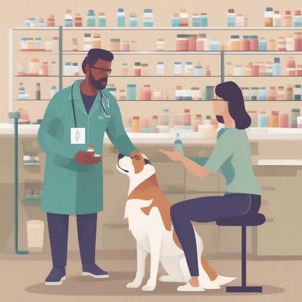 Consulting a Veterinarian About Vivitonin for Dogs