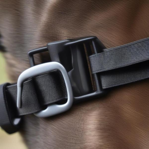 Bow dog collar with safety breakaway buckle