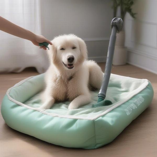 Cleaning a Waterproof Dog Bed