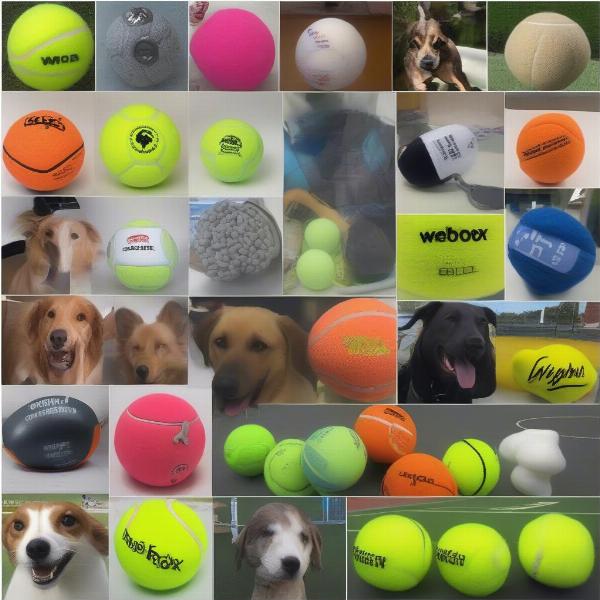 Types of Webbox Dog Balls