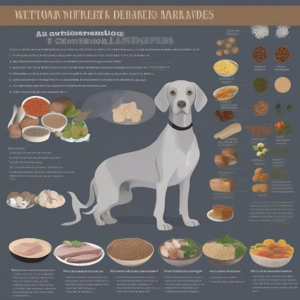 Choosing Dog Food based on Weimaraner Life Stage and Activity Level