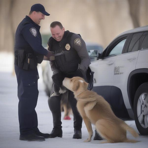 Winnipeg Animal Services Reuniting Lost Dog