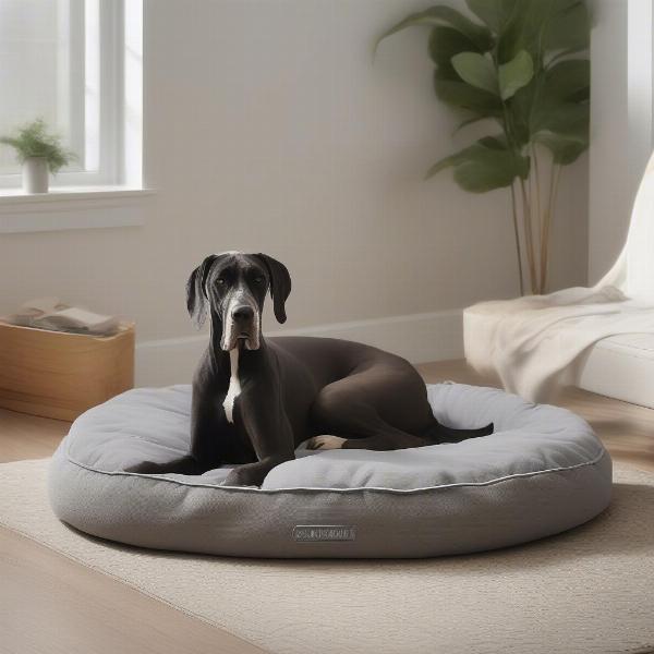 X-large dog bed designed for a Great Dane