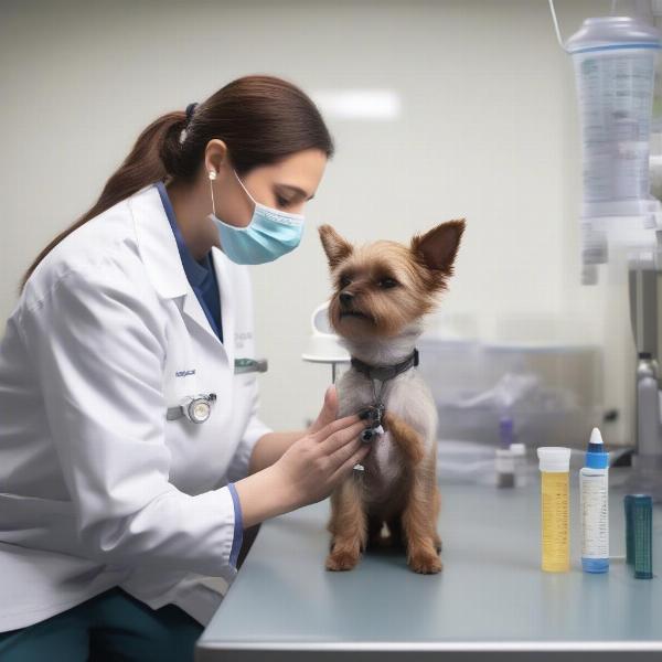 5 in 1 Vaccine Administered by a Vet