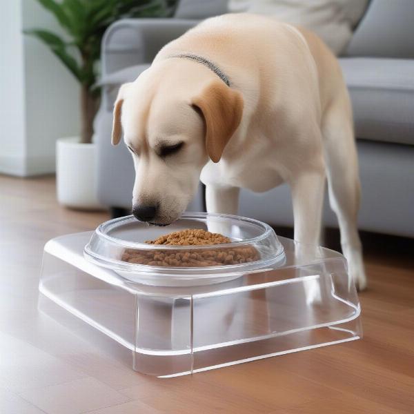 Acrylic Dog Bowl Stand Benefits