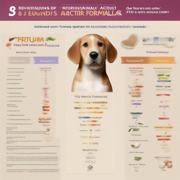 Actrium Dog Food Nutritional Chart