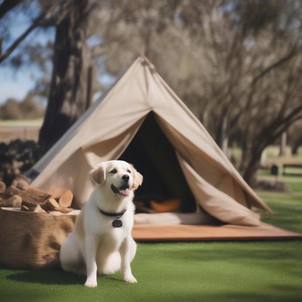 Cosy cottages and camping grounds provide dog-friendly options for a relaxing getaway in Adelaide.