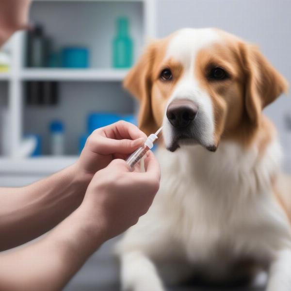 Administering Augmentin to a Dog