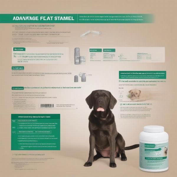 Advantage Flea Treatment Packaging