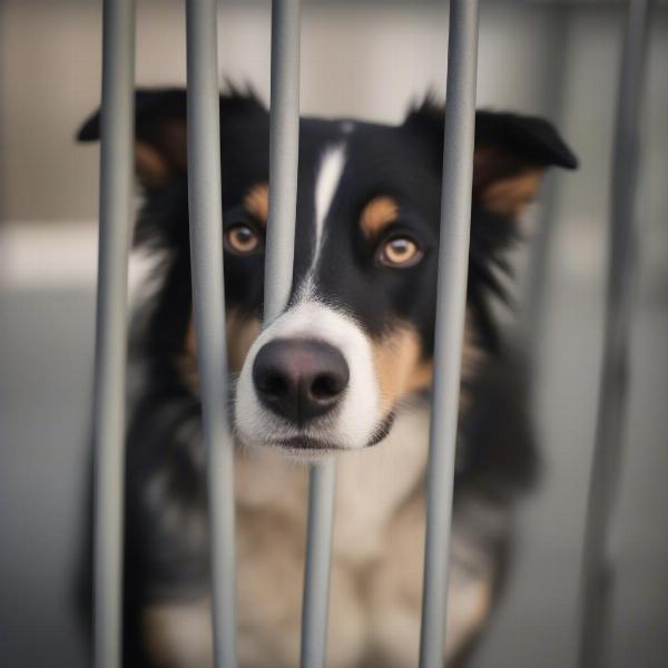 Alberta Herding Dog at a Shelter