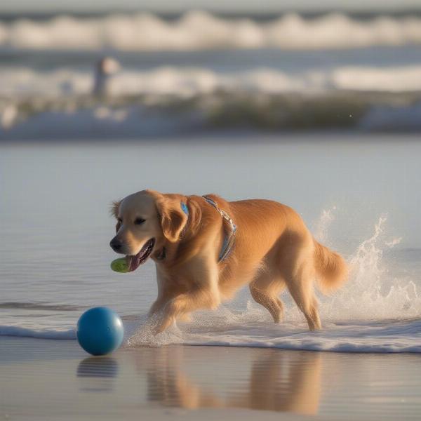 Dog-friendly beach in Asbury Park