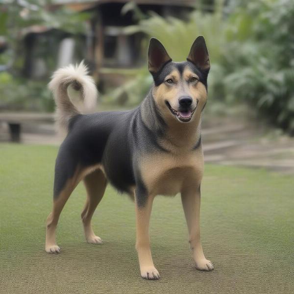 Aspin (Askal) dog in the Philippines