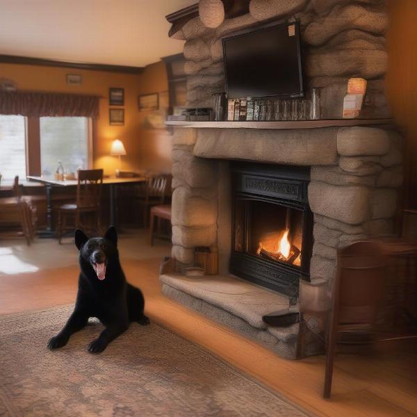 Dog-friendly Black Bear Inn in Moreton-in-Marsh