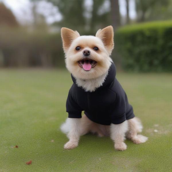 Black Dog Sweatshirt for Dogs