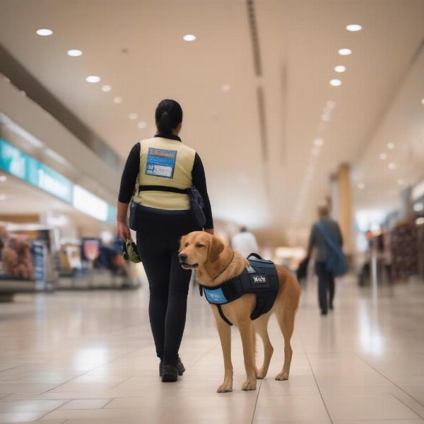 BPD Service Dog in Public Access Training