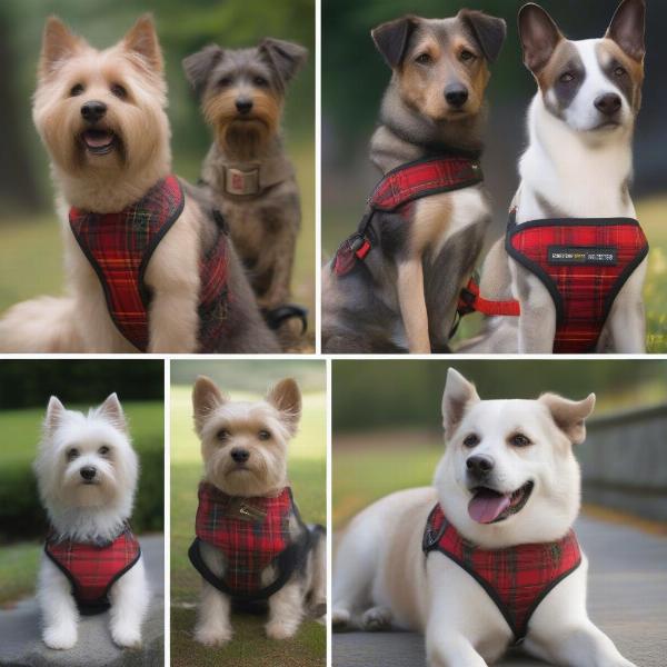 Other Activities with a Tartan Plaid Dog Harness