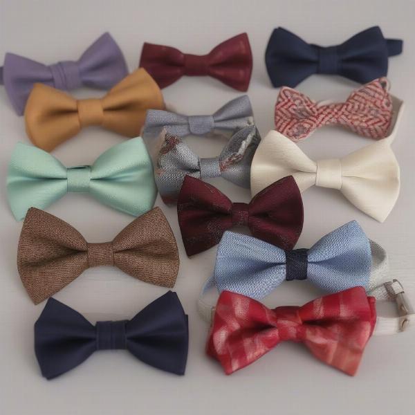 Various Dog Bow Tie Styles for Weddings