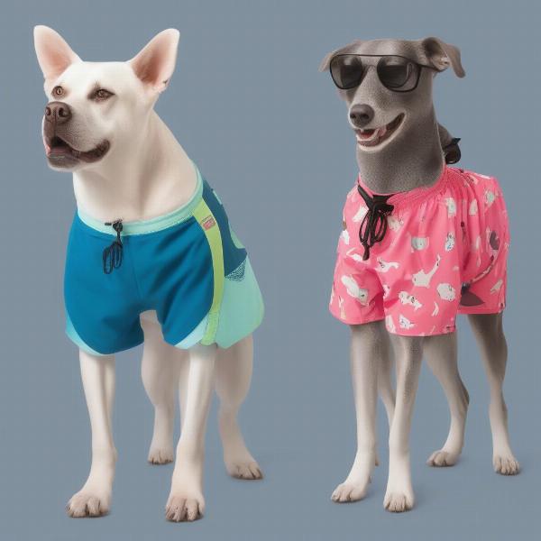 Different Types of Dog Swim Shorts