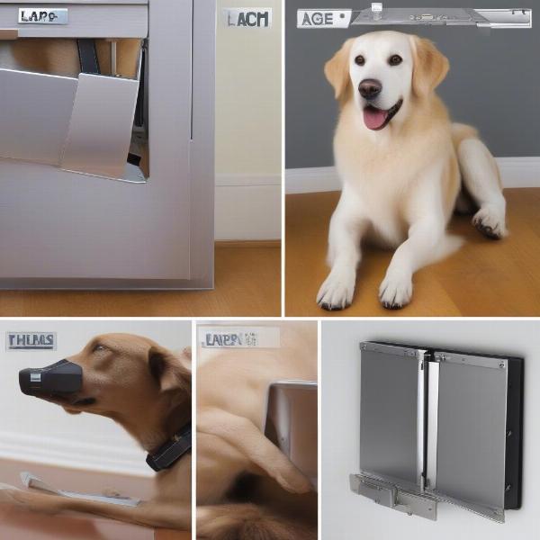 Different types of large dog flaps available in the market