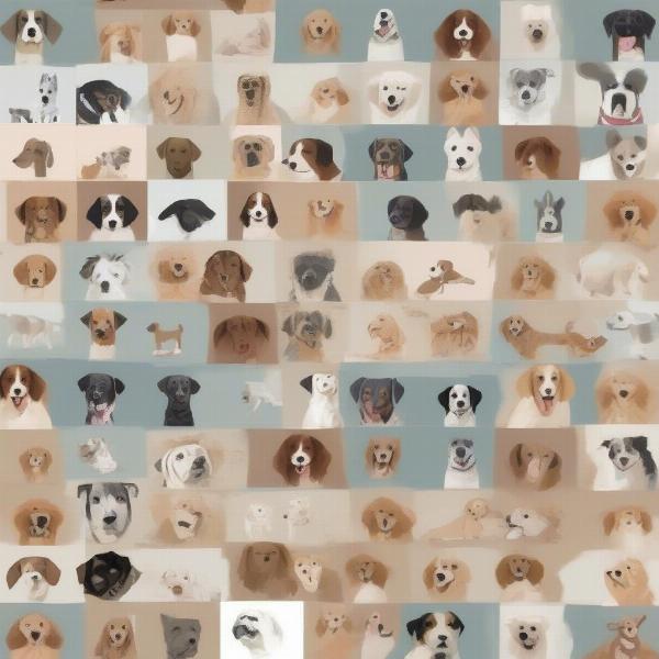 Types of Dog Print Wallpaper