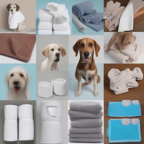 Various Types of Dog Towels