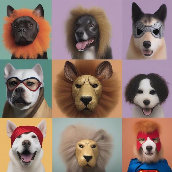 Different Types of Dog Halloween Masks