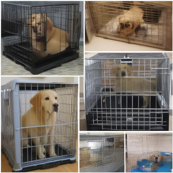 Different Crate Materials for Large Dogs