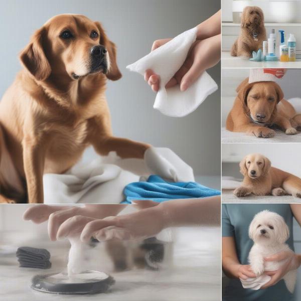 Safe dog cleaning methods