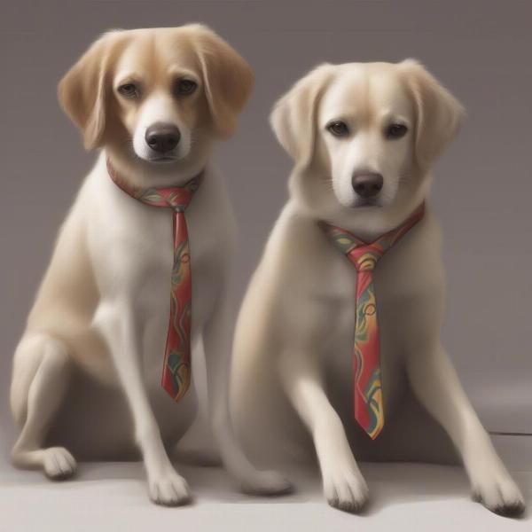 Dog Mating Tie: Natural Process