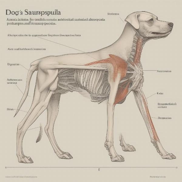 Dog Scapula Anatomy Diagram