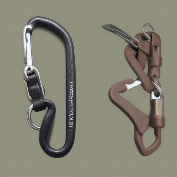 Comparing carabiner and traditional clasp dog leads