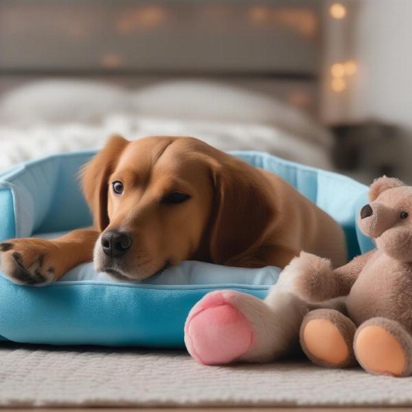 Emotional Support from a Care Bear Dog Toy