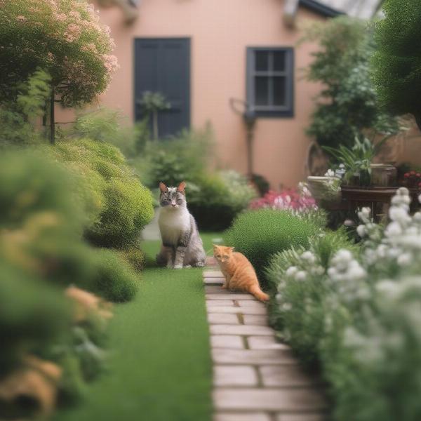 Protecting your garden from cat and dog damage